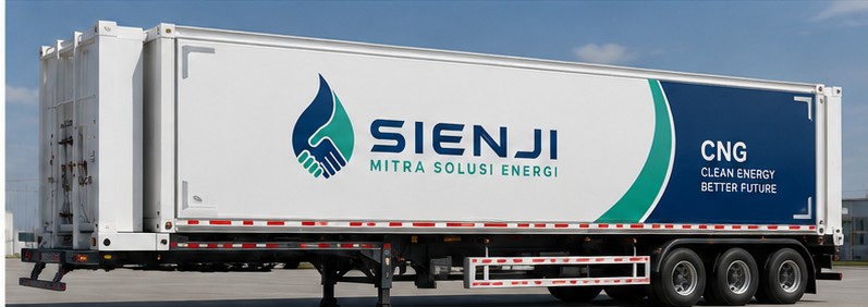 Armada distribusi CNG SIENJI